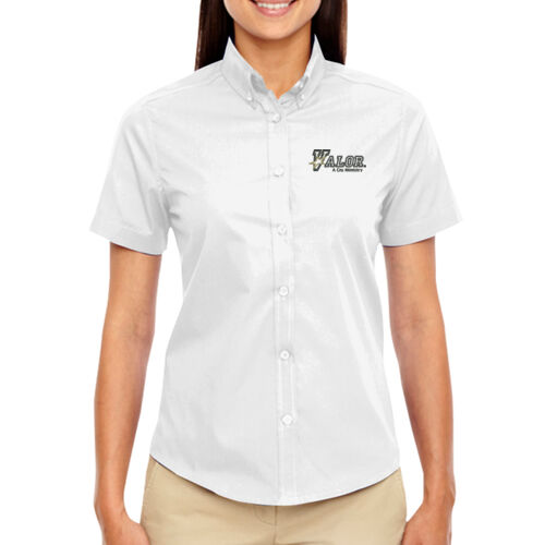 Valor Ladies' S/S Twill Shirts Thumbnail