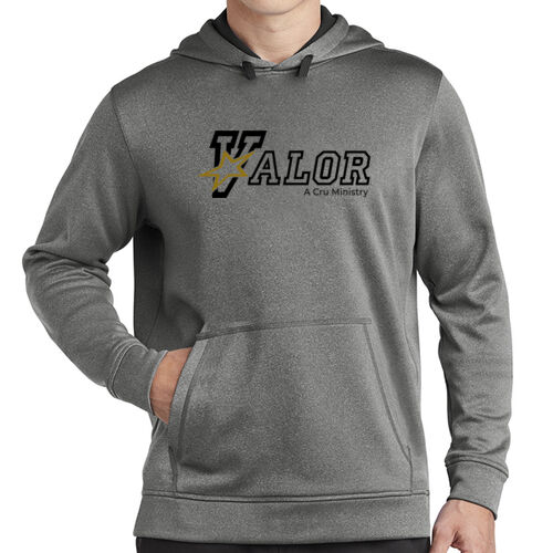 Valor Heather Fleece Hooded Pullover  Thumbnail